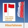 Hissfahnen im Hochformat