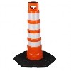 Kettenpfosten GIGA, orange/weiss, stapelbar