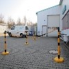 6er Kettenpfostenset Ø 63 mm, gelb
