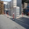 6er Kettenpfostenset Ø 63 mm, rot