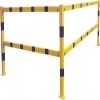 Rammschutzgeländer, Standpfosten 70 x 70 mm, zum Aufdübeln