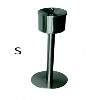 Standascher RONDO SMOKE, Volumen bis 6 Liter aus Edelstahl