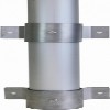 Wandhalterung Stahl | für Masten 60mm