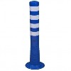 Flexibler Absperrpfosten "Flexipfosten" Ø 80 mm, blau, überfahrbar